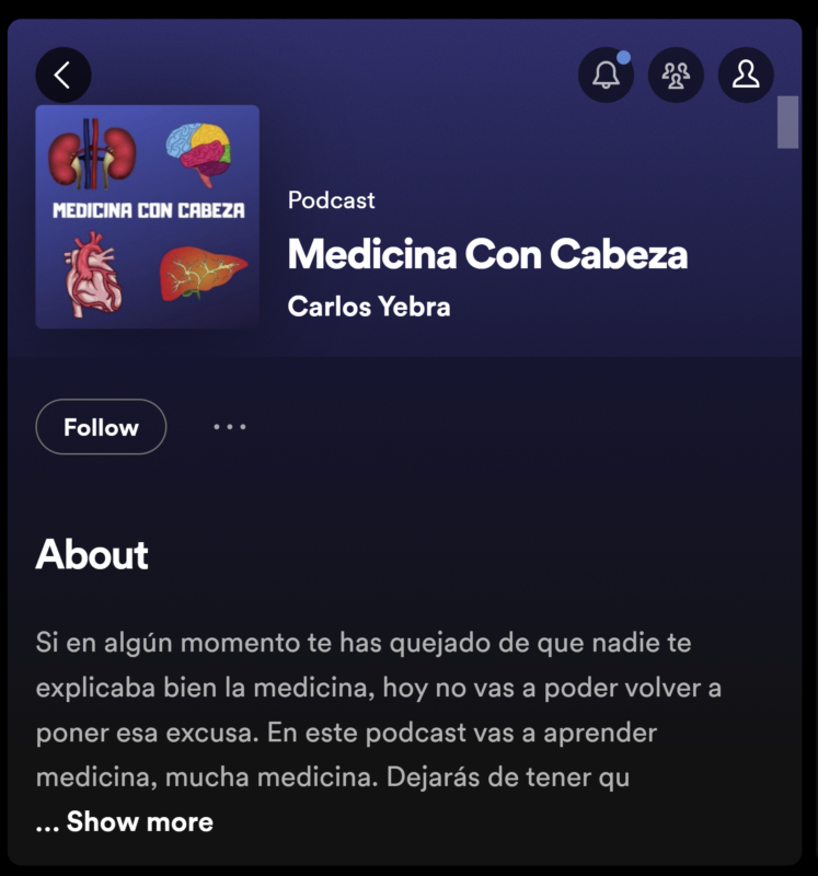 podcast medicina