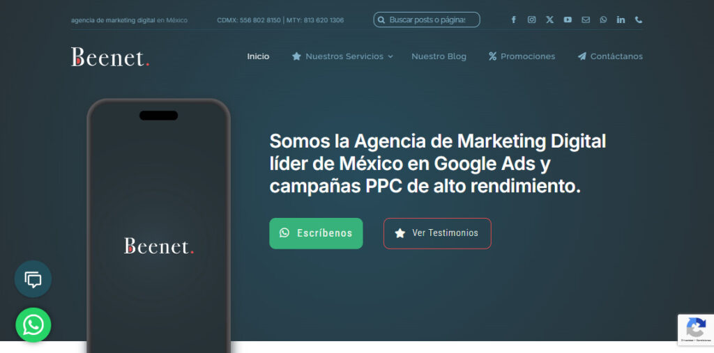beenet agencia de marketing digital en mexico