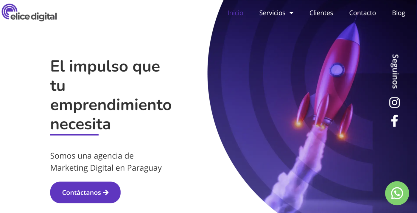 elicedigital agencia de marketing digital en paraguay