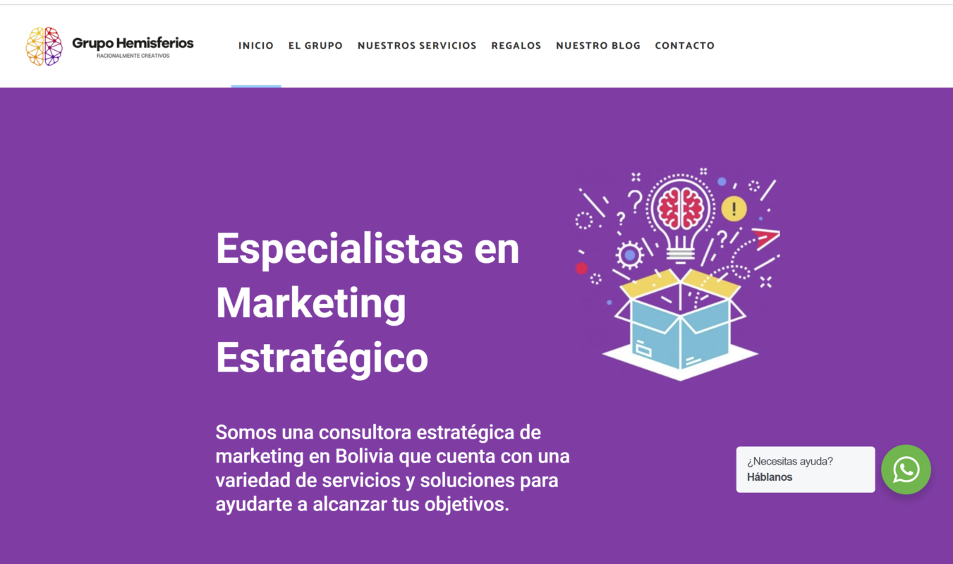 grupohemisferios agencia de marketing digital en bolivia