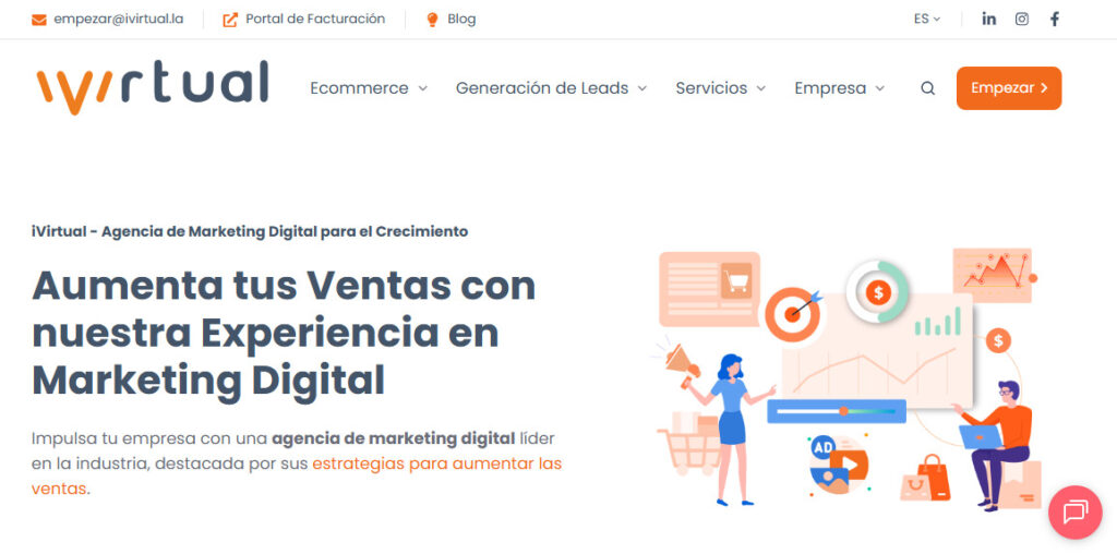 ivirtual agencia de marketing digital en argentina