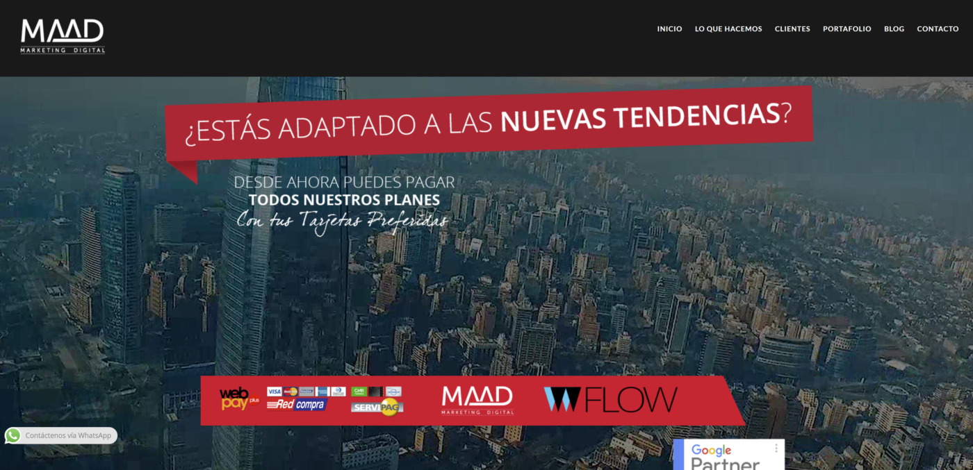 maad agencia de marketing digital en chile