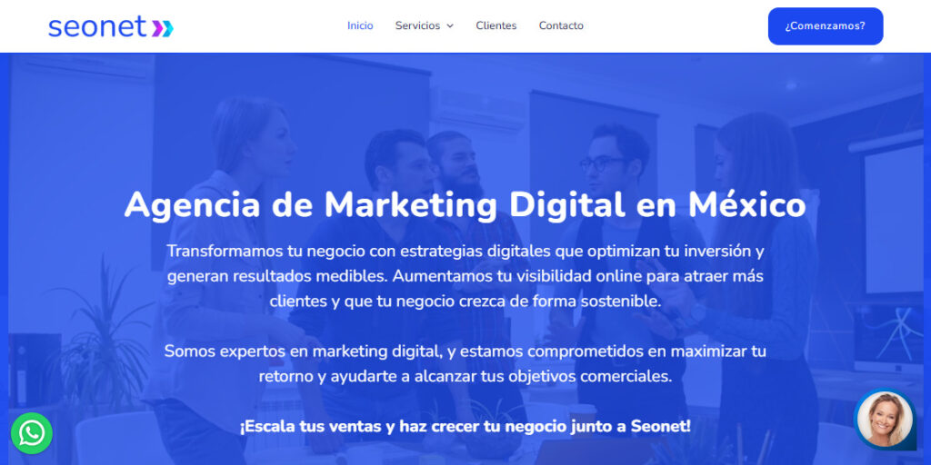 seonet agencia de marketing digital en mexico
