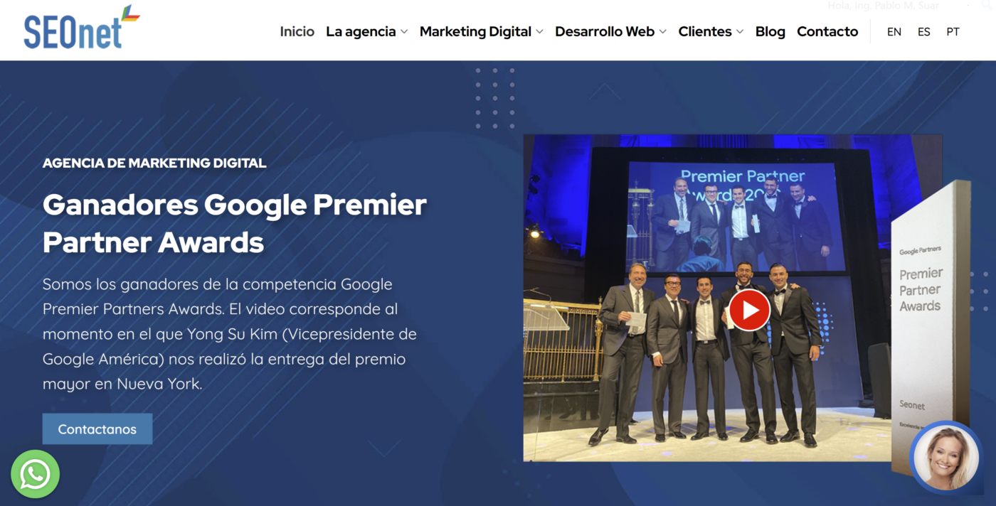 seonet agencia de marketing digital en uruguay