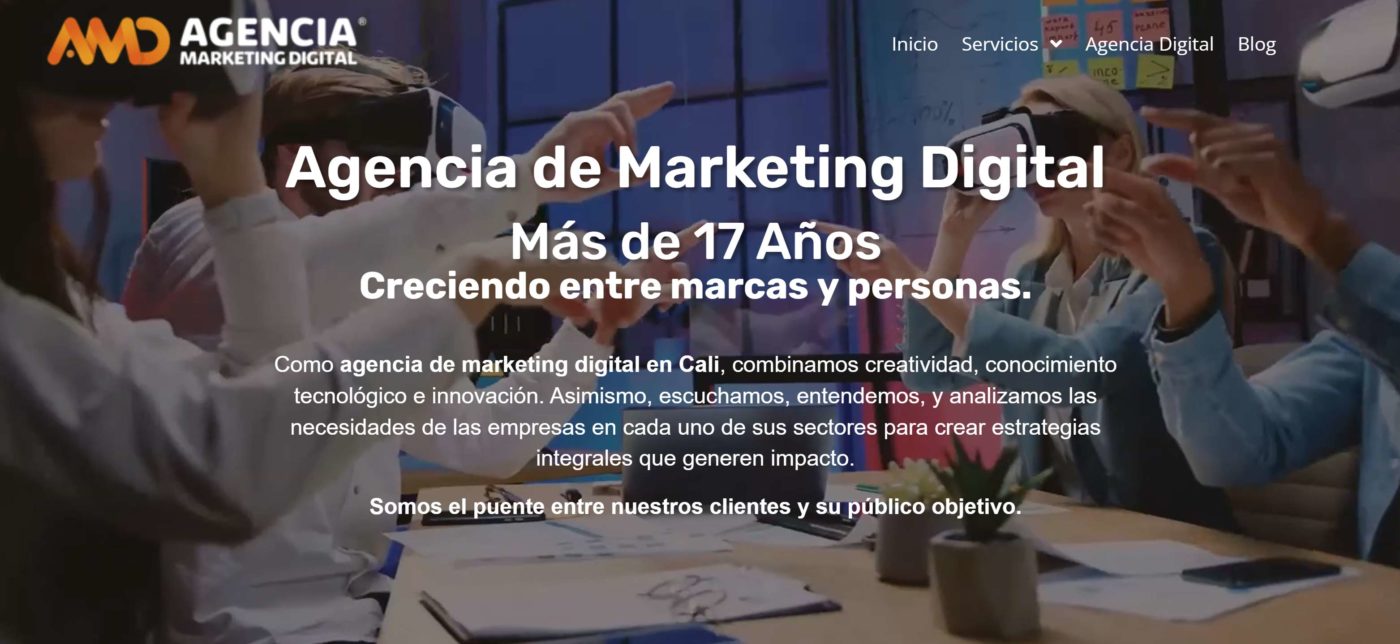 amd agencia de marketing digital en colombia
