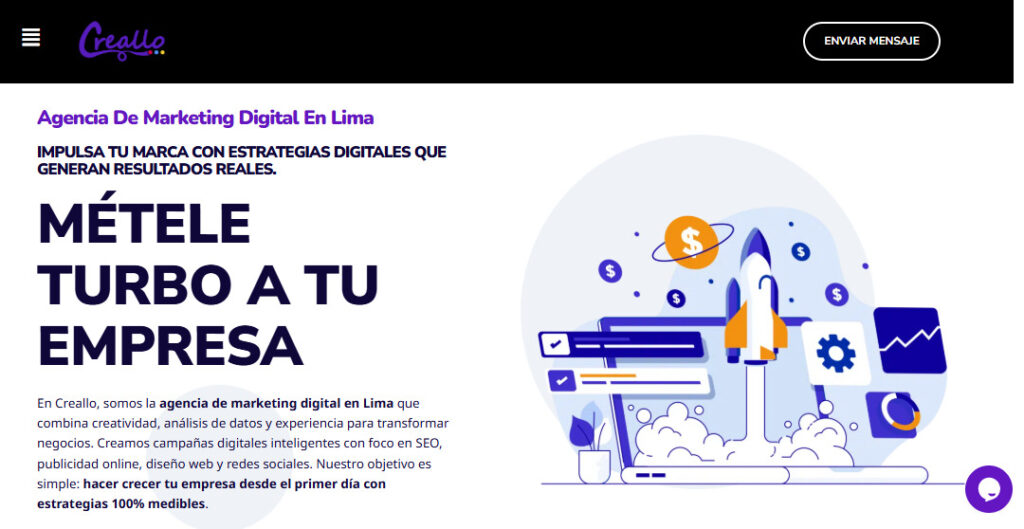 creallo agencia de marketing digital en lima