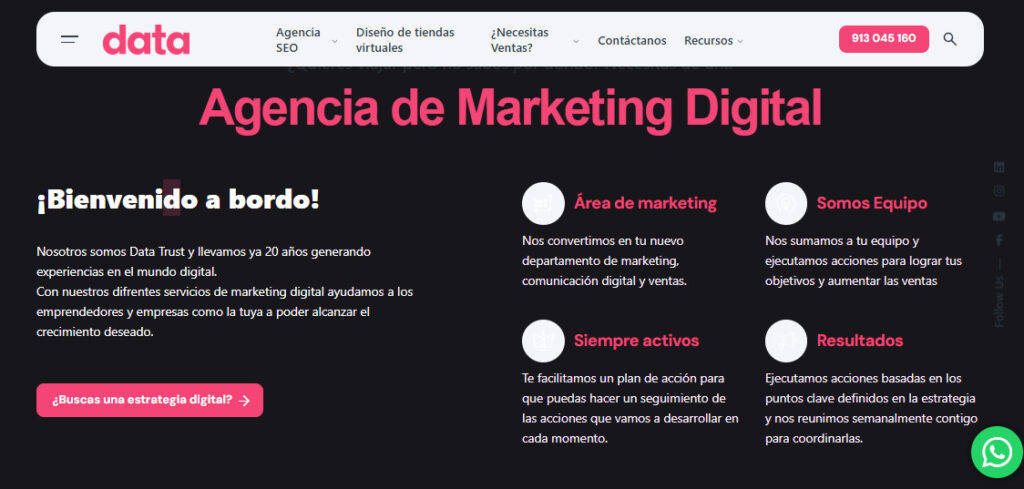 data trust agencia de marketing digital en lima