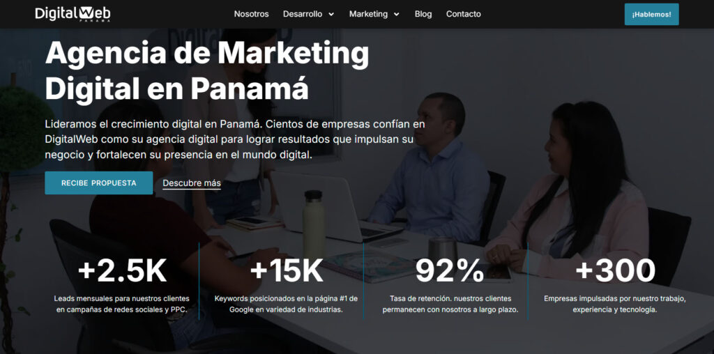 digital web panama agencia de marketing digital en panama