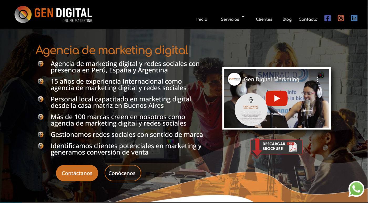 gendigital agencia de marketing digital en lima peru