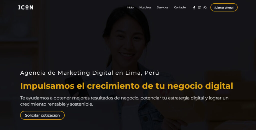 icon agencia de marketing digital en lima