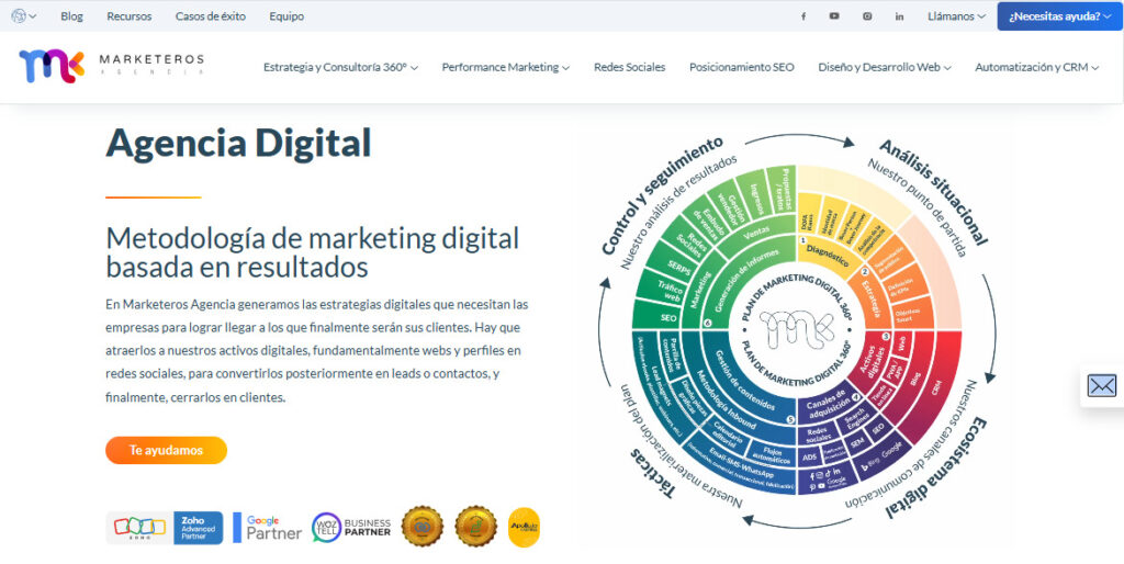 marketeros agencia de marketing digital en colombia