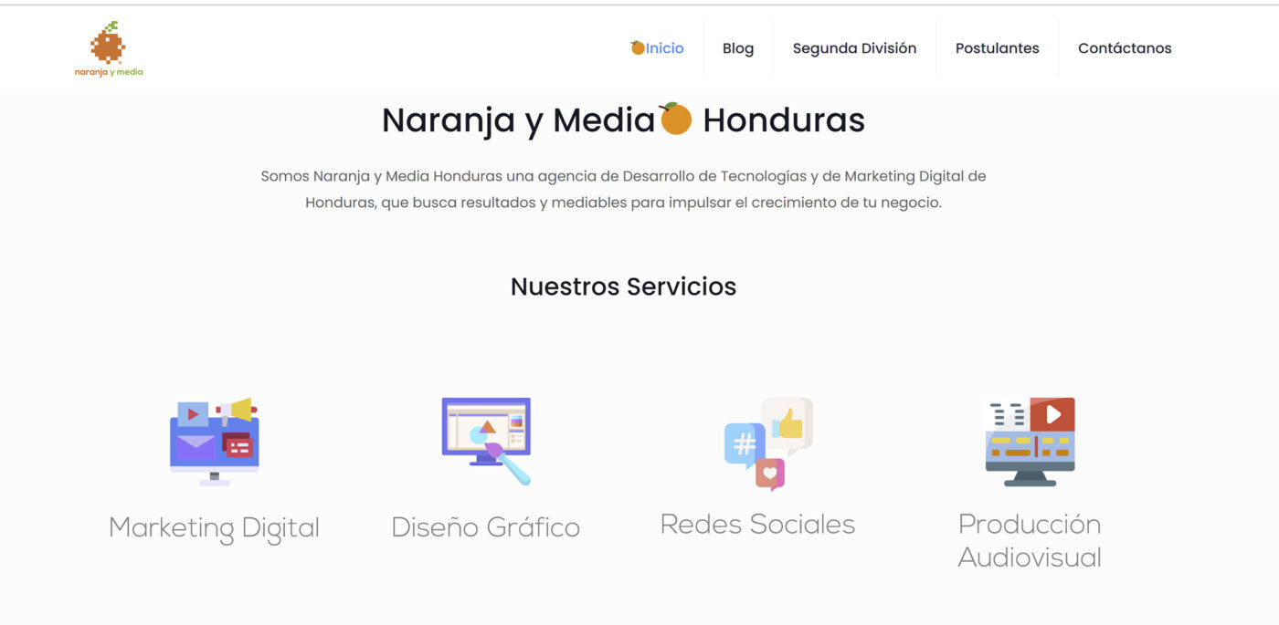 naranjaymediahn agencia de marketing digital en honduras