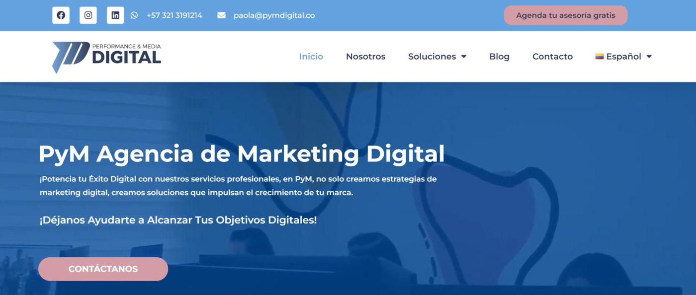 pym agencia de marketing digital en colombia