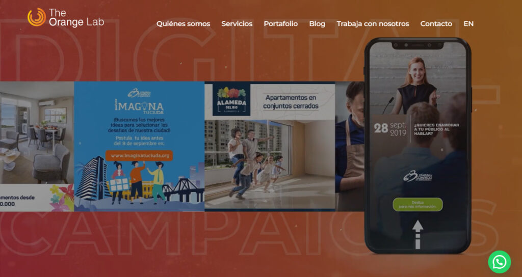 the orange lab agencia de marketing digital en colombia