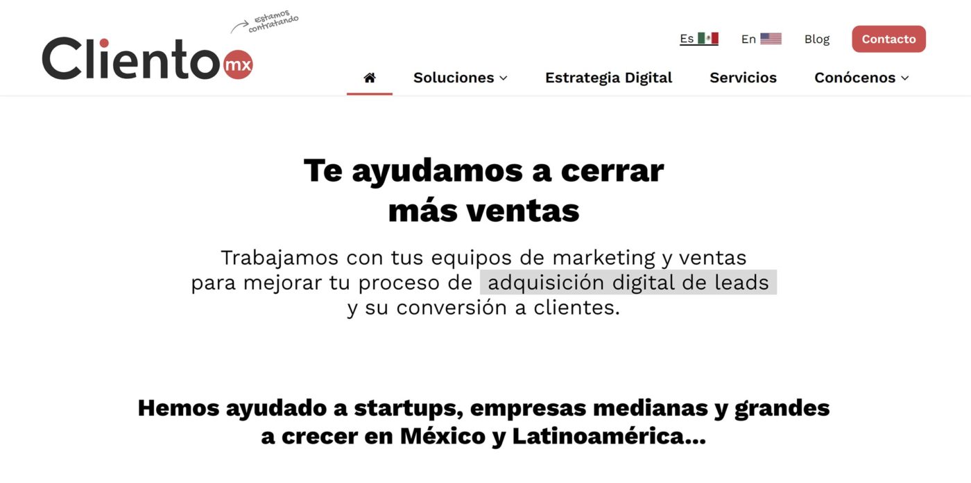 cliento agencia seo en mexico