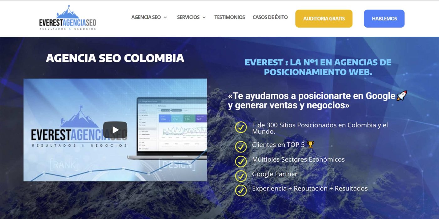 everest agencia seo en colombia