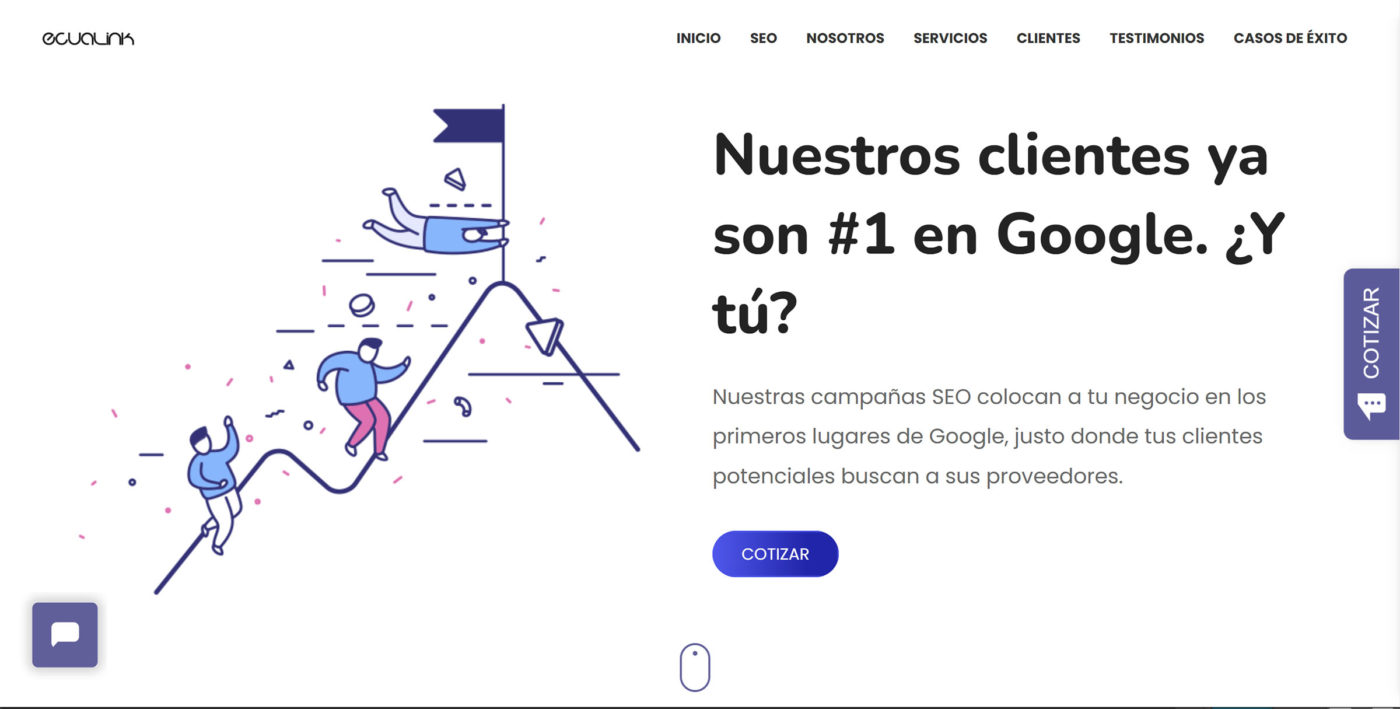 grupoecualink agencia seo en ecuador