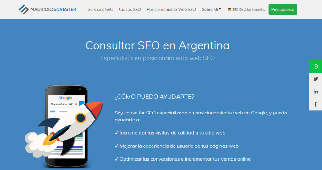 mauricio silvester agencia seo en argentina