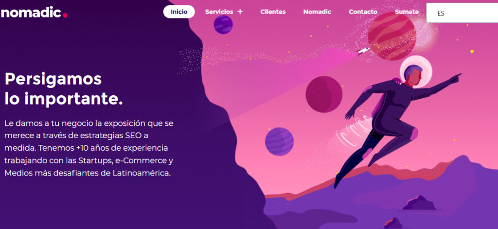 nomadic agencia seo en argentina
