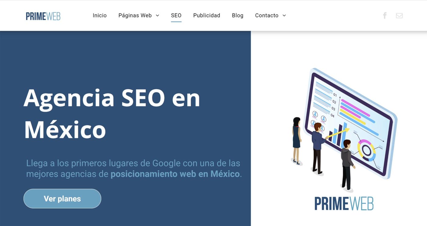 primeweb agencia seo en mexico