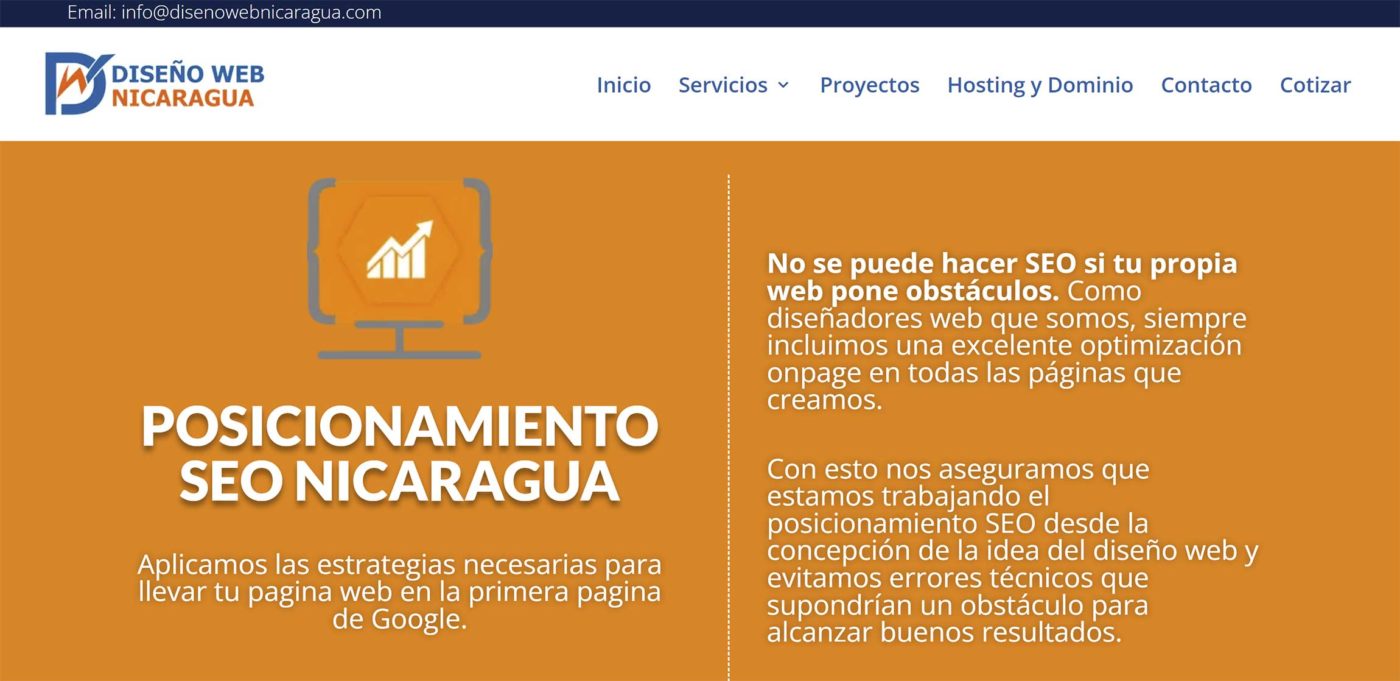 disenowebnicaragua agencia seo en nicaragua