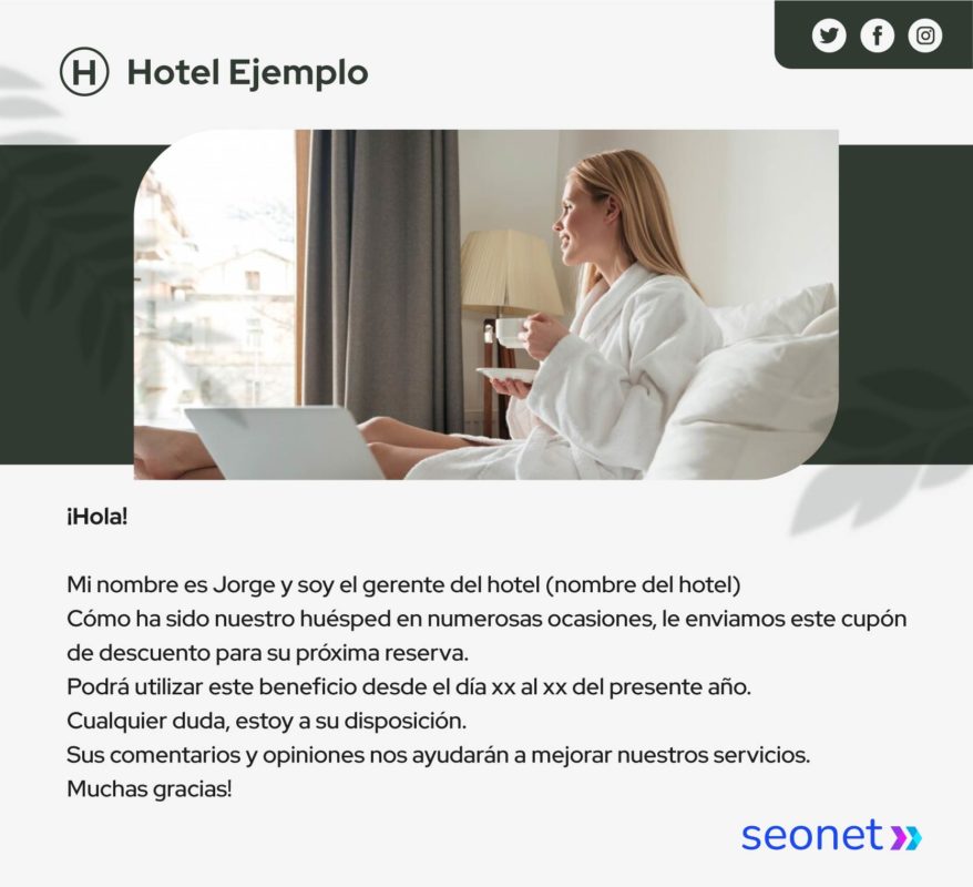 email marketing para hoteles