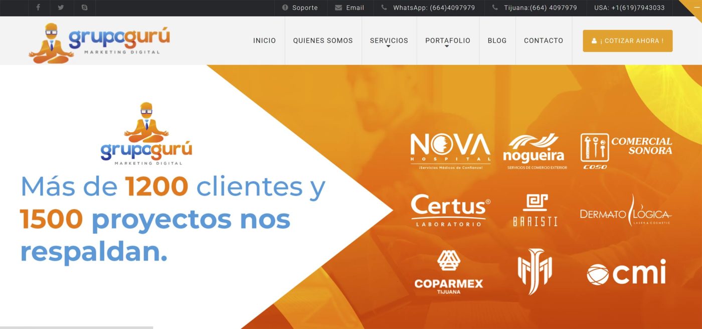 grupoguru agencia de marketing digital en tijuana mexico