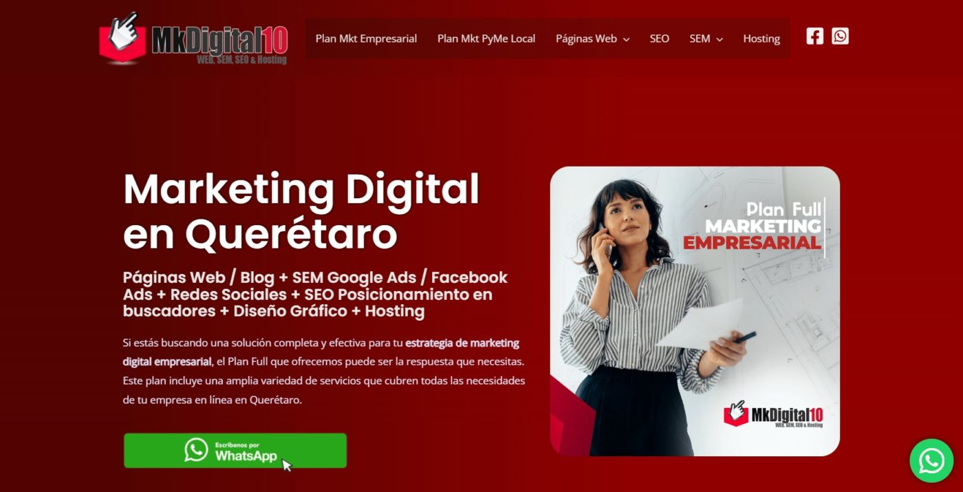 mkdigital agencia de marketing digital en queretaro mexico