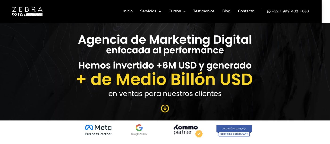 zebra agencia de marketing digital en merida mexico