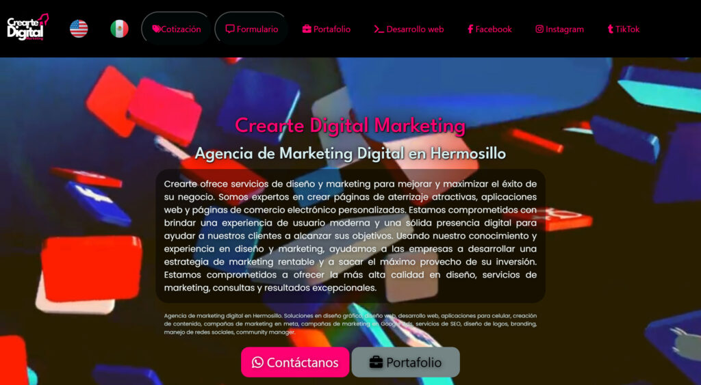 crearte digital agencia de marketing digital en hermosillo