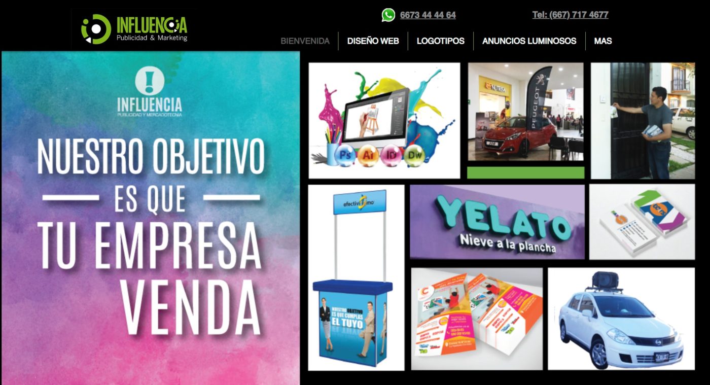 influencia agencia de marketing digital en culiacan mexico