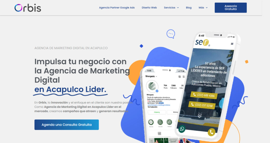 orbis agencia de marketing digital en acapulco