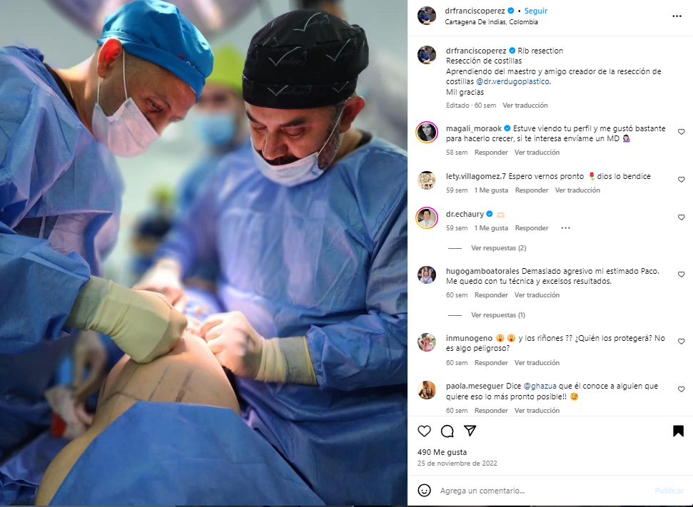 redes sociales para cirujano plastico
