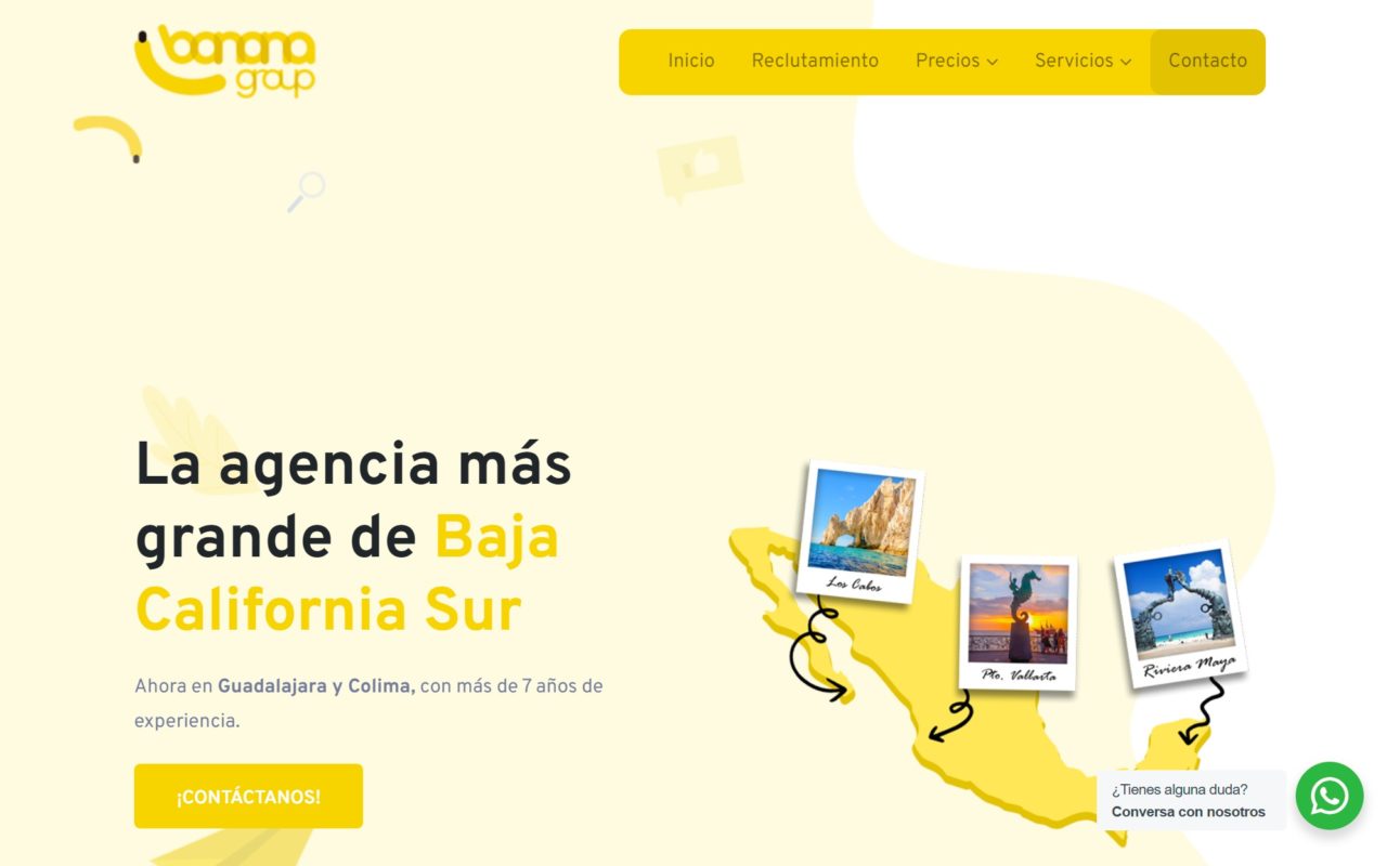 banana agencia de marketing digital en cabo san lucas
