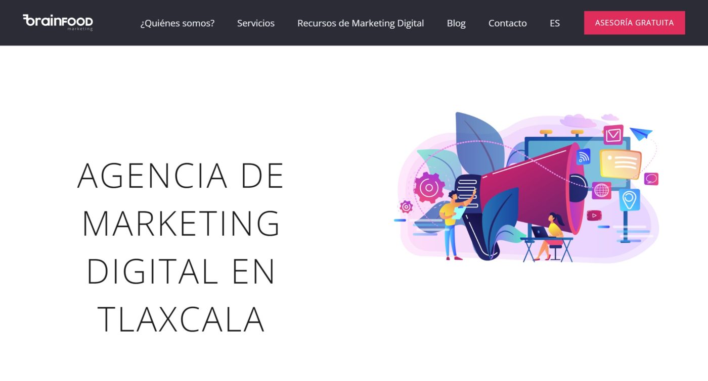 brainfood agencia de marketing digital en tlaxcala