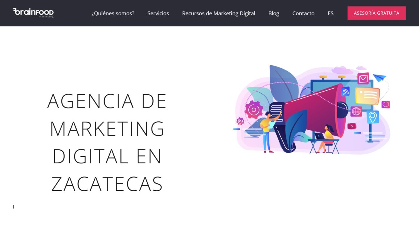 brainfood agencia de marketing digital en zacatecas