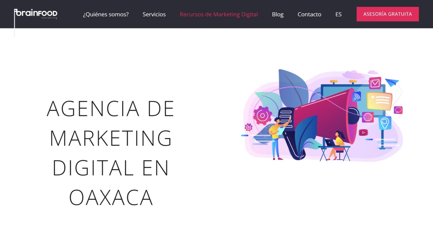 braing food marketing agencia de marketing digital en oaxaca