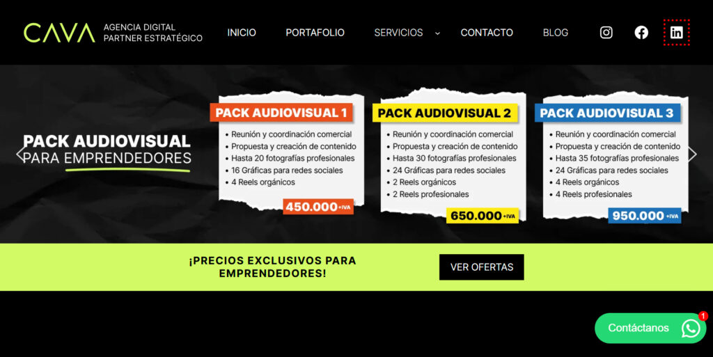 cava agencia de marketing digital en concepcion