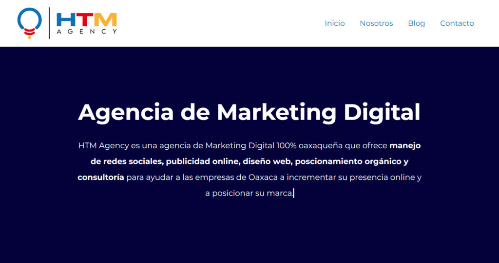 htm agencia de marketing digital en oaxaca