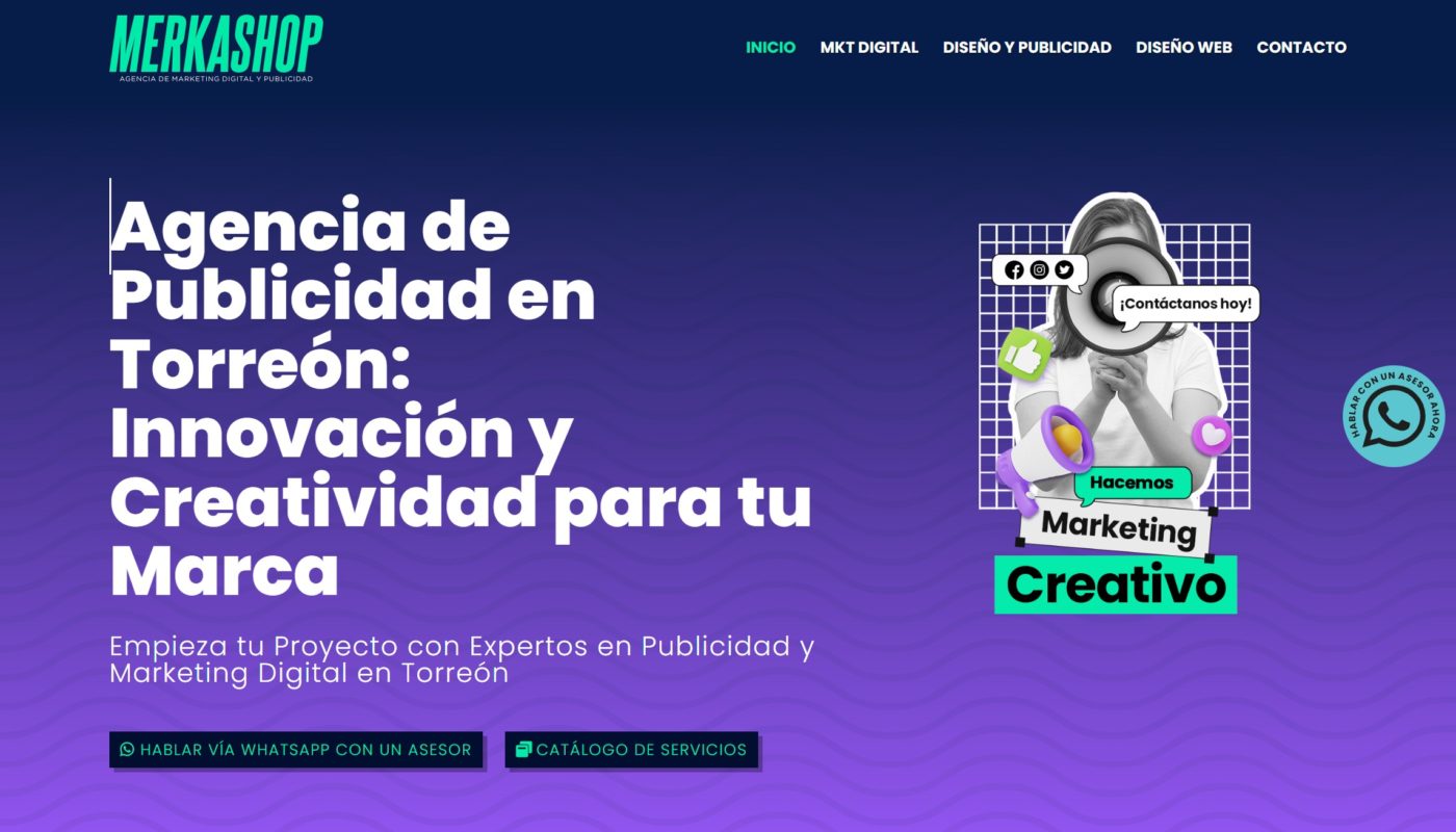 merkashop agencia de marketing digital en coahuila