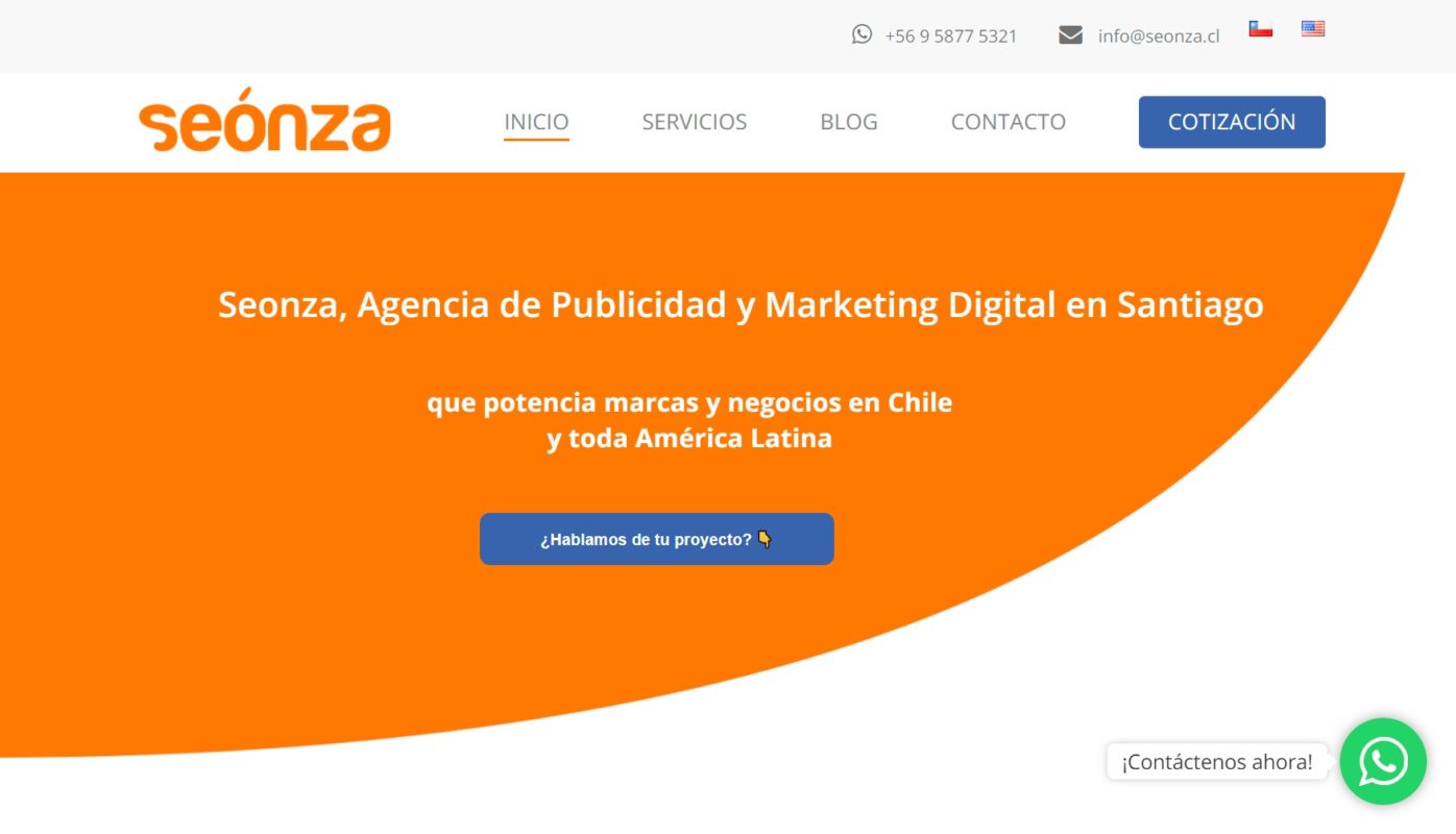 seonza agencia de marketing digital en santiago de chile