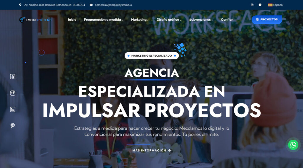 empire systems agencia de marketing digital en las palmas