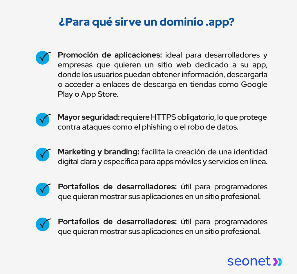 dominio app aplicaciones
