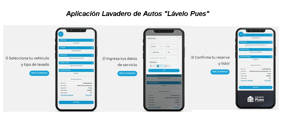app para reservas car wash