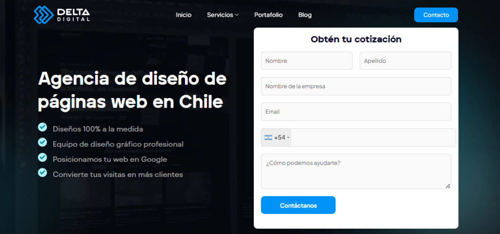 delta digital agencia de diseño web en chile