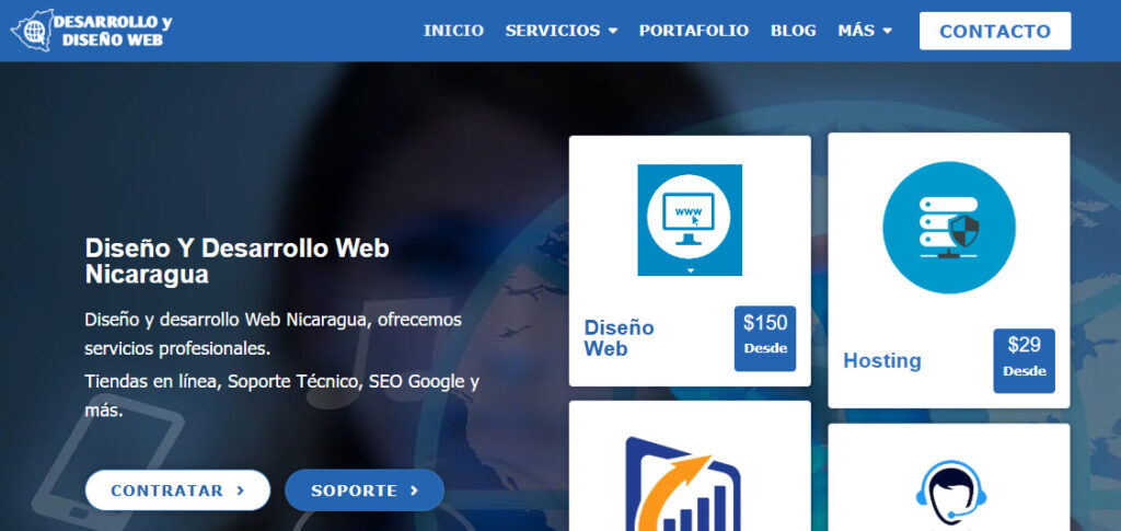 desarrollo web nicaragua agencia de diseño web en nicaragua