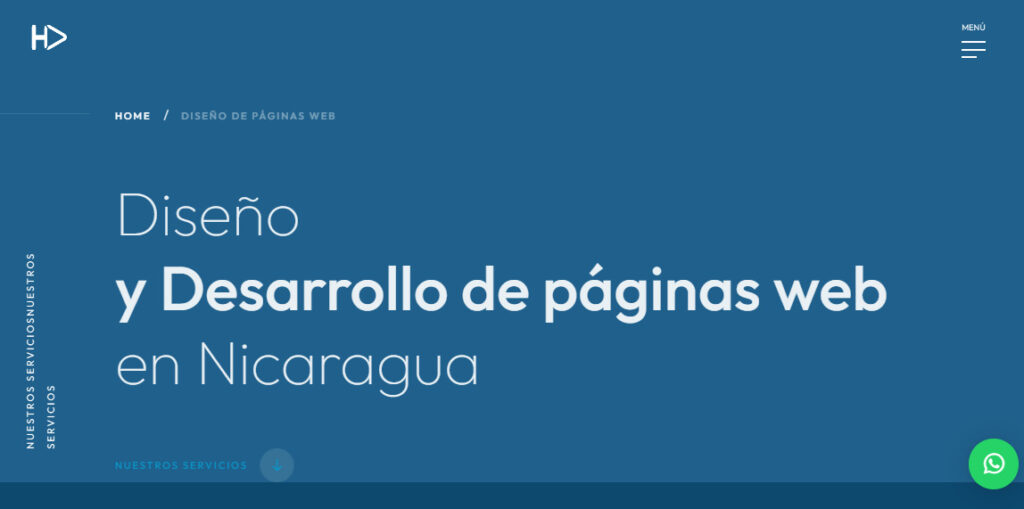hd media agencia de diseño web en nicaragua
