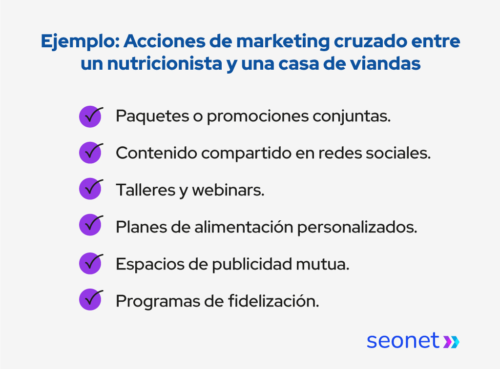 marketing cruzado nutricionistas