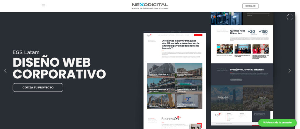 nexo digital agencia de diseño web en chile