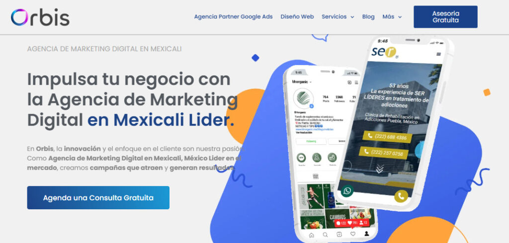 orbis agencia seo en mexicali